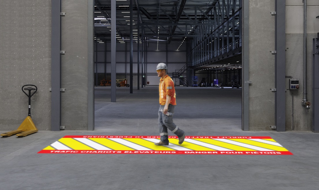 paso peatonal proyectado